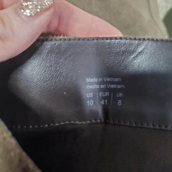 Aldo Brown Suede Over-the-Knee Boots | Thigh High | Size 10 - Picture 9 of 10